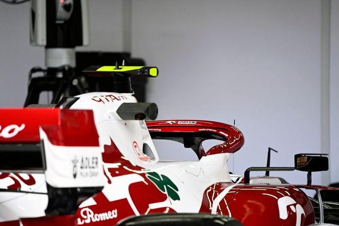 Detalle técnico del Alfa Romeo Racing C41