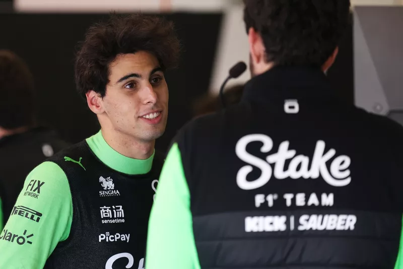 Gabriel Bortoleto, Sauber, test Pirelli Silverstone