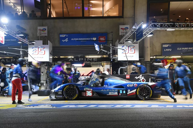 #36 Alpine Endurance Team Alpine A424 : Mick Schumacher, Frederic Makowiecki, Jules Gounon
