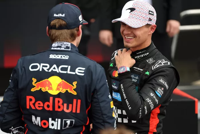 Max Verstappen, Red Bull Racing, Lando Norris, McLaren