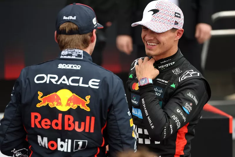 Max Verstappen, Red Bull Racing, Lando Norris, McLaren