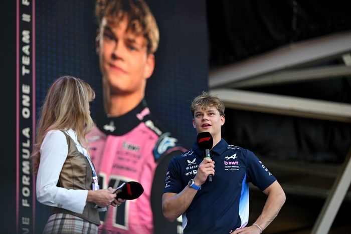 Paul Aron de Estonia y Alpine F1