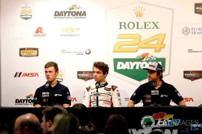 #23 United Autosports Ligier LMP2: Phil Hanson, Lando Norris, Fernando Alonso