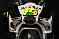 Le carénage de la moto d'Alvaro Bautista, Angel Nieto Team