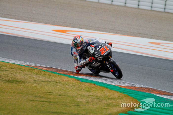 Fabio Di Giannantonio (Honda), Test Moto2 y Moto3 Valencia