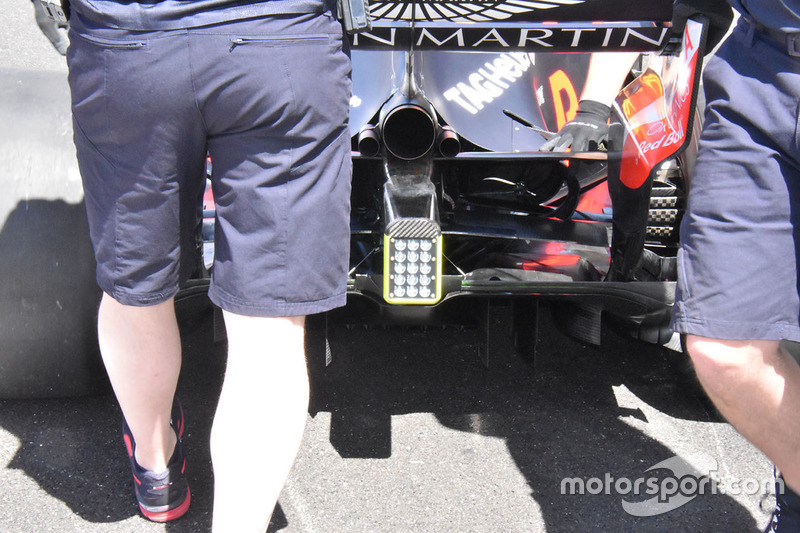 Red Bull Racing RB14 rear detail