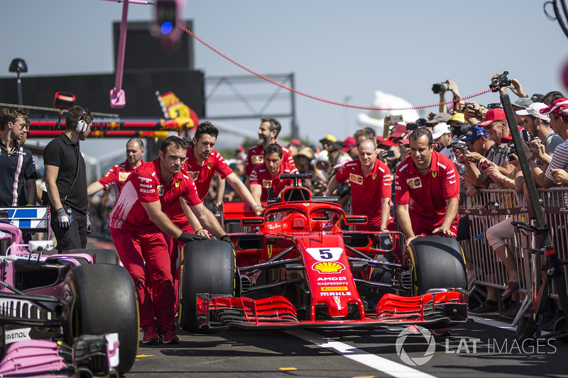 Mecánica de Ferrari con Ferrari SF71H