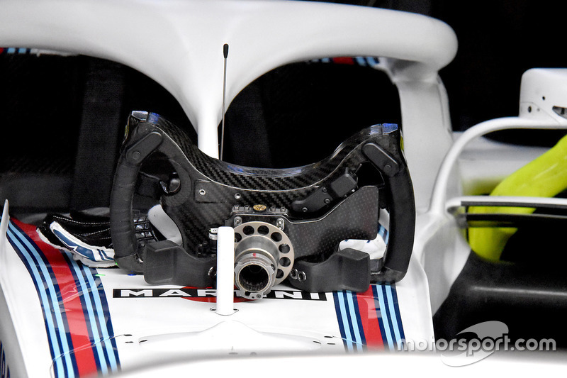 Руль Williams FW41 Роберта Кубицы