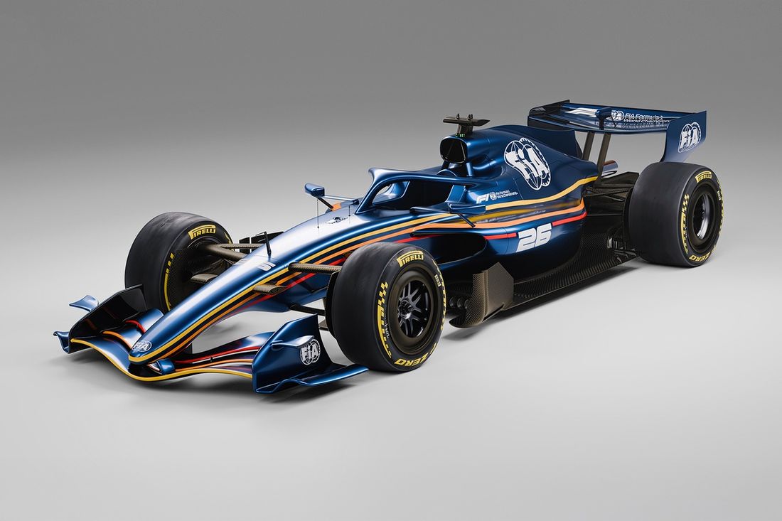 2026 FIA F1 car render