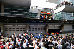 Podium: 1. Nico Rosberg, Mercedes AMG F1 Team; 2. Sebastian Vettel, Ferrari; 3. place Daniil Kvyat, Red Bull Racing