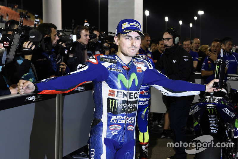 Polesitter Jorge Lorenzo, Movistar Yamaha MotoGP, Yamaha