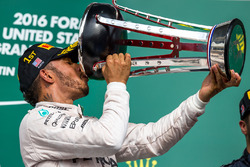 Lewis Hamilton, Mercedes AMG F1 fête sa victoire