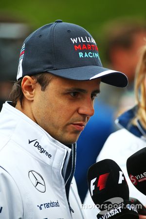 Felipe Massa, Williams with the media