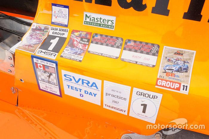 El McLaren M23 de Emerson Fittipaldi