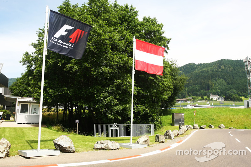 Banderas austríacas y F1