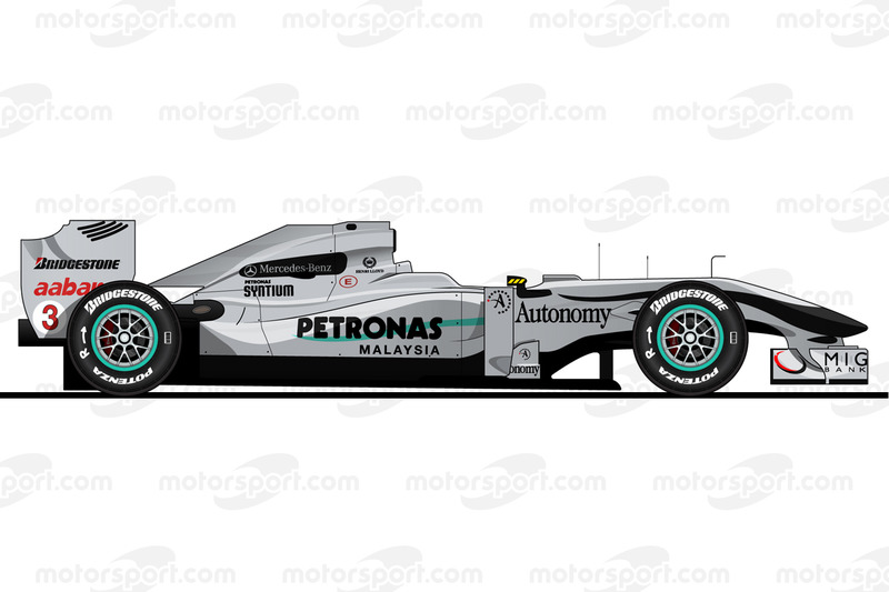 Michael Schumacher, Mercedes W01, 2010