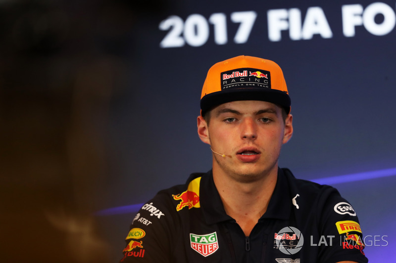 Max Verstappen, Red Bull Racing nella conferenza stampa