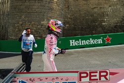 Le crash de Sergio Perez, Sahara Force India VJM10