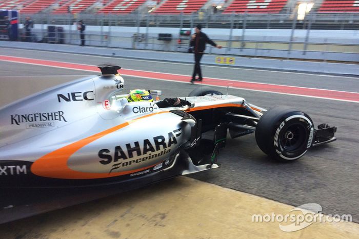 Sergio Perez, Sahara Force India F1 VJM10