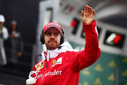 Fahrerparade: Sebastian Vettel, Ferrari