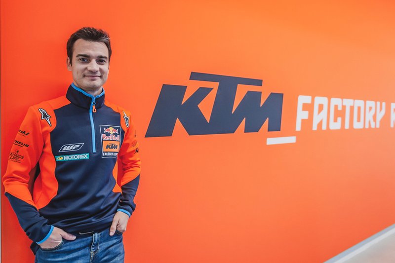 Dani Pedrosa, Red Bull KTM Factory Racing piloto de prueba