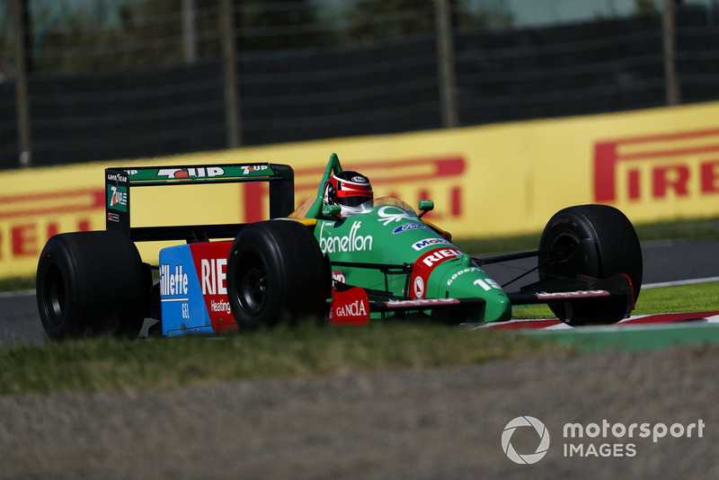 Агури Сузуки, Benetton B188 Ford, демонстрационные заезды Legends F1 30th Anniversary