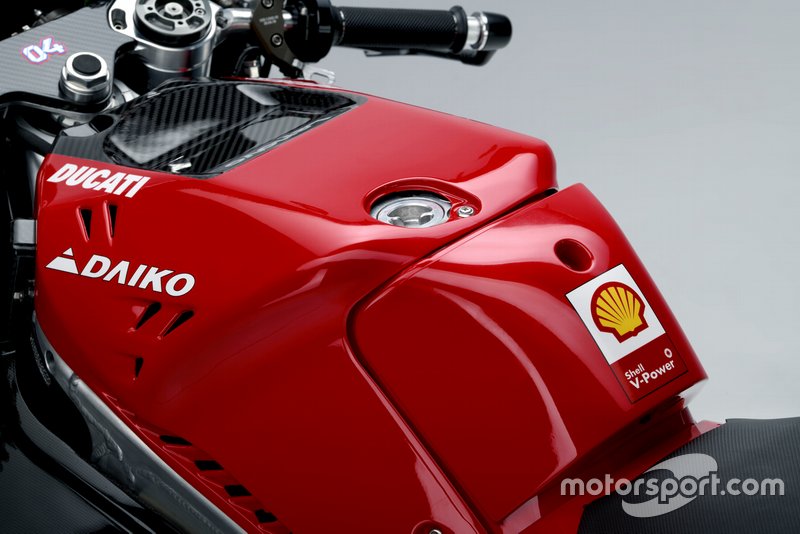 Gros plan sur la Ducati Desmosedici GP19