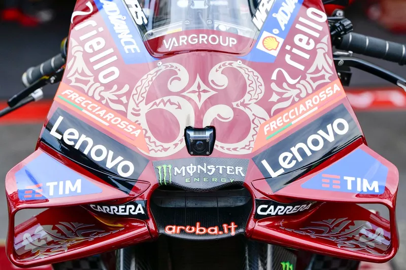 Livrea speciale del Ducati Team
