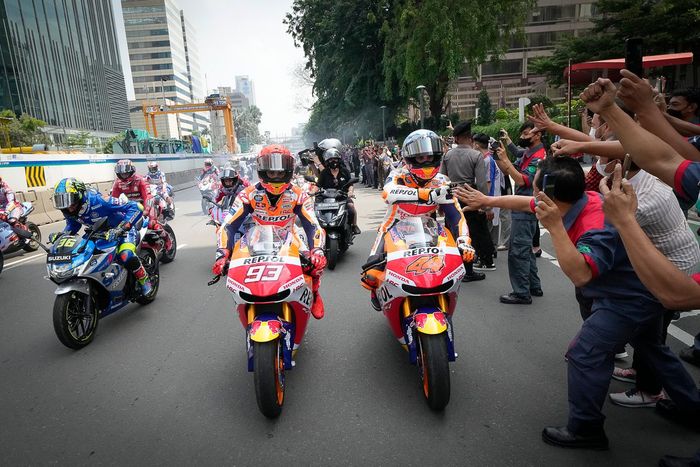 Parada de MotoGP en Jakarta