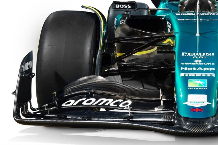 Aston Martin AMR23 detalle