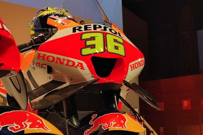 Detalle de la Respol Honda RC213V
