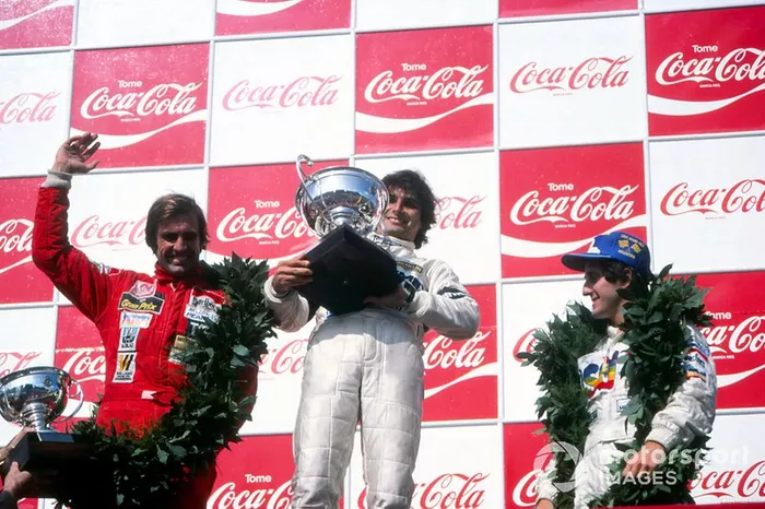 Podium:
Race winner Nelson Piquet,  Brabham, 
second place  Carlos Reutemann,   Williams, 
third place Alain Prost, Renault