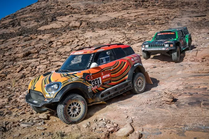 #331 X-Raid Mini JCW Rally Team: Victor Khoroshavsev, Anton Nikolaev
