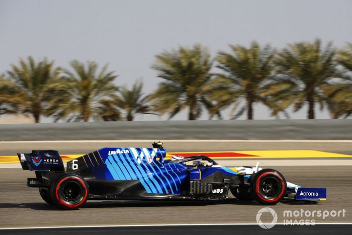 Nicholas Latifi, Williams FW43B
