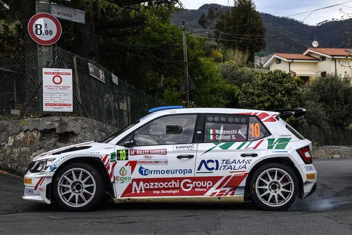 Andrea Mazzocchi, Silvia Gallotti, Leonessa Corse, Skoda Fabia Rally2 Evo  