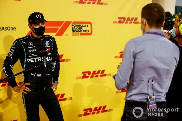 Segundo puesto George Russell, Mercedes-AMG F1
