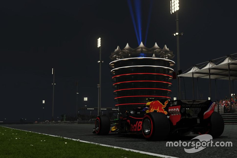 Balapan malam hari di Bahrain