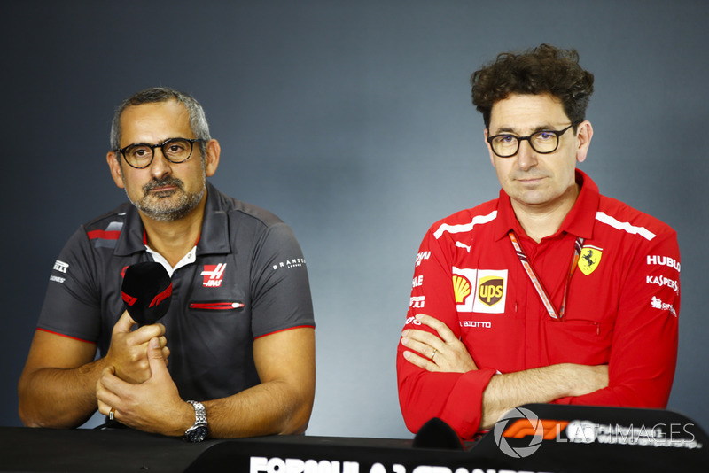 Аеродинамік Haas F1 Бен Агатангелу, Технічний директор Ferrari Маттіа Бінотто