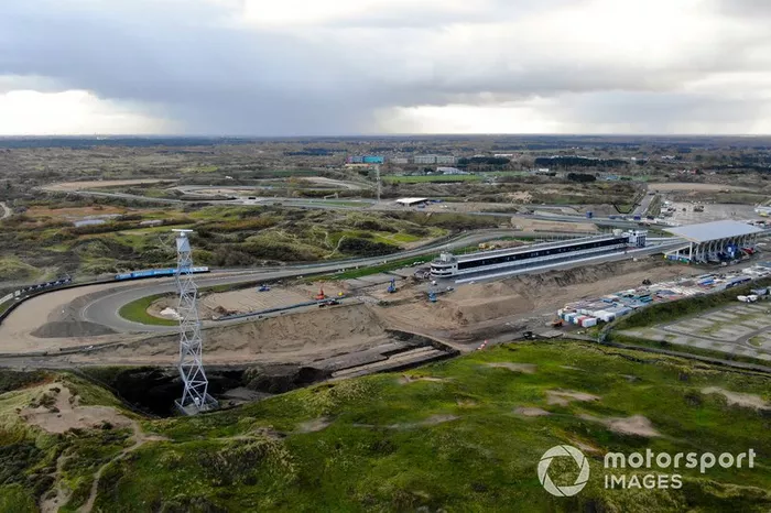 Trabajos en el circuito de Zandvoort