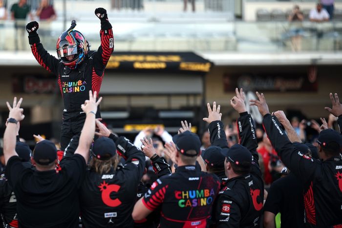 Tyler Reddick channels Michael Jordan with first three-peat 143 Tyler Reddick, 23XI Racing