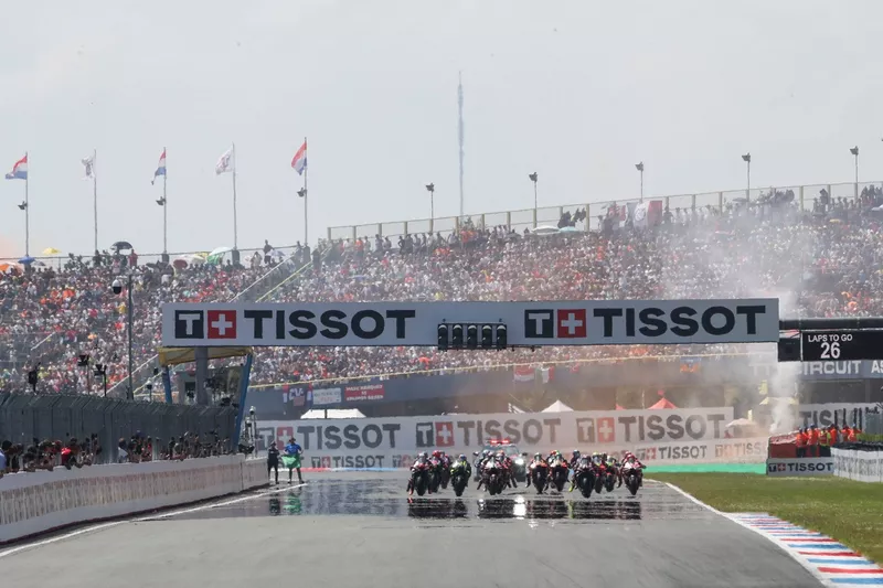 Départ de la course
