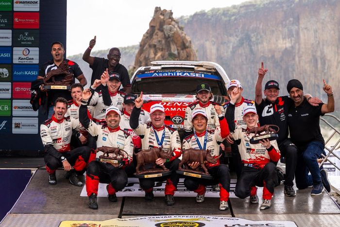 Toyota Gazoo Racing WRT group photo