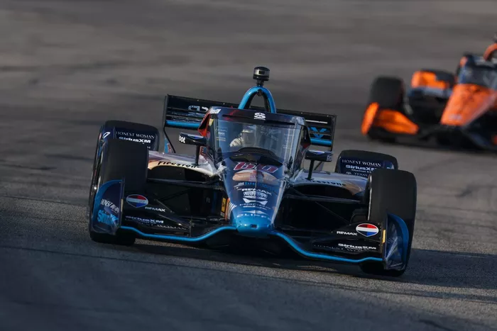 Felix Rosenqvist, Meyer Shank with Curb-Agajanian