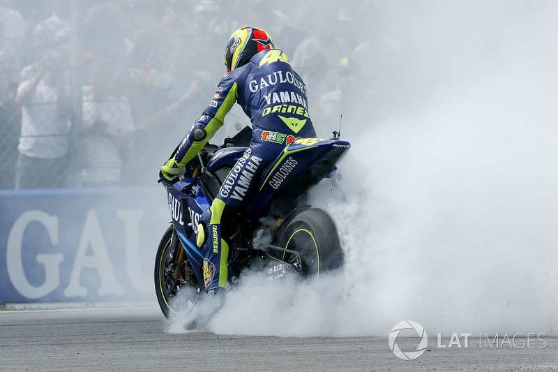 Il vincitore Valentino Rossi, Yamaha Factory Racing