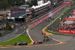 Départ, à l'Eau Rouge
