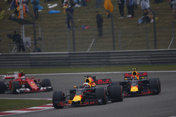 Даніель Ріккардо, Макс Ферстаппен, Red Bull Racing RB13, Кімі РАйккконен, Ferrari SF70H