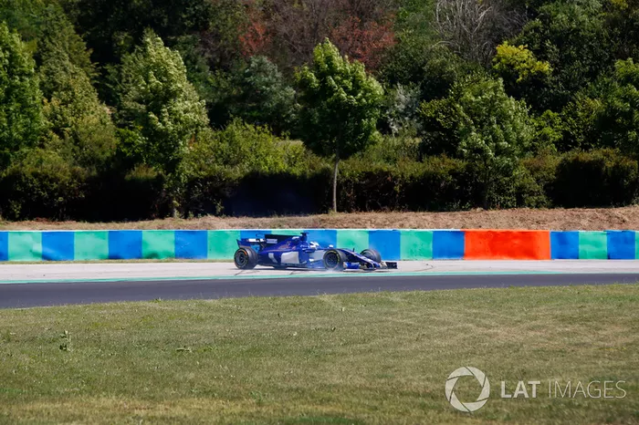 Gustav Malja, Sauber C36, spins