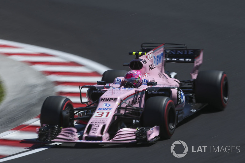 8. Esteban Ocon, Sahara Force India F1 VJM10
