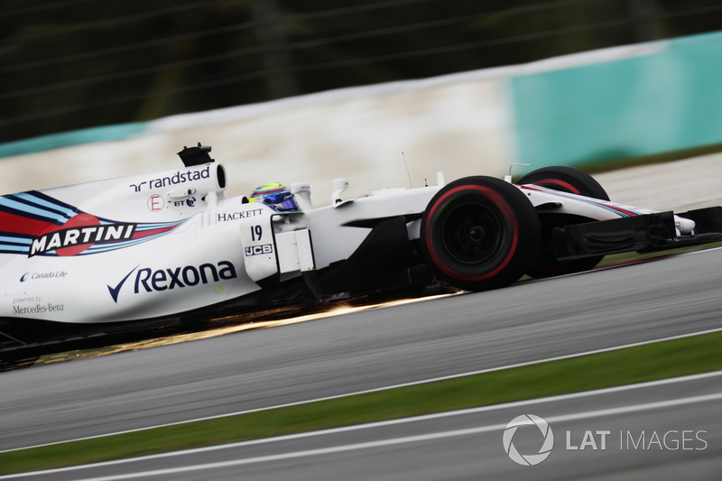 Феліпе Масса, Williams FW40, іскрить