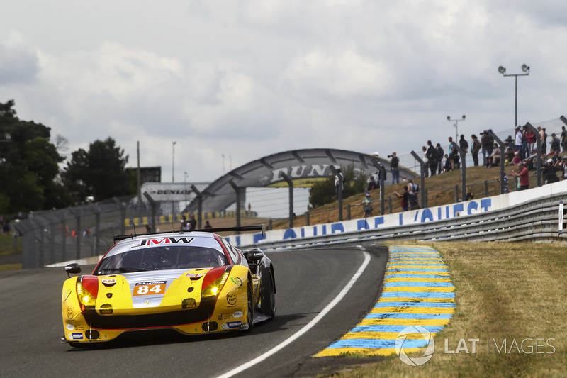 1. LMGTE-Am: #84 JMW Motorsport, Ferrari 488 GTE